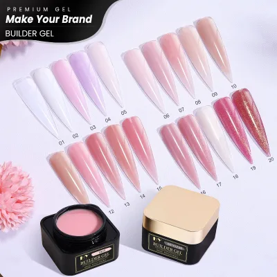 For Private Label 30ml 20 Colors UV LED for DIY Factory Nails Supplying OEM Customize