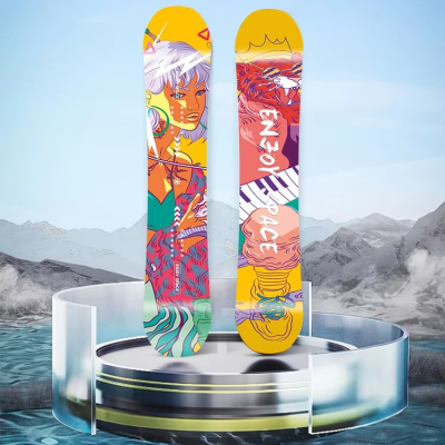 2025 Customized New Snowboard All-round Snowboard for Beginners Professional Snowfield Snowboard
