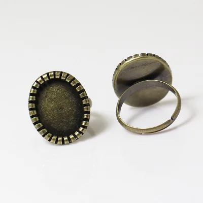 Beasnice brass rings reamcatcher Tension setting for jewelry