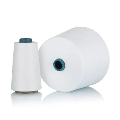 Best Selling White/Balck 30s/1 Viscose Yarn 100% Viscose Vortex Spun Yarn for Knitting and Weaving