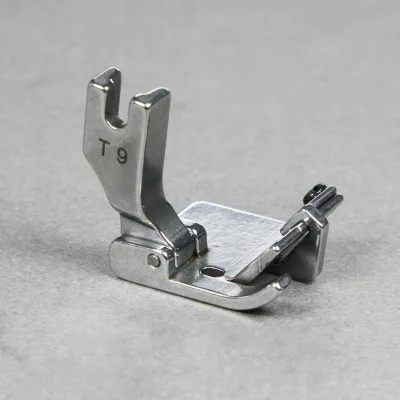 New T9 Universal Presser Foot with Adjustable Folding, Edge Wrapping, and Curling Is Suitable for Flat Sewing Machine