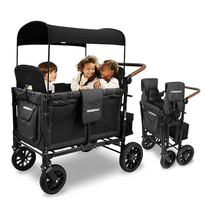 W4 Baby Stroller Multifunctional Children's Travel Camping Vehicle 1-3 Year Old Baby Four-wheel Stroller
