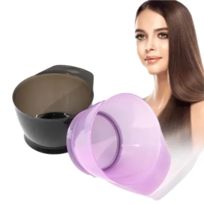 Pro Grip Salon-Grade Mixing Container Deep Dye Non-Slip Plastic Bowl Thickened Design for Color Mixing OEM Brand Model XSY-0035