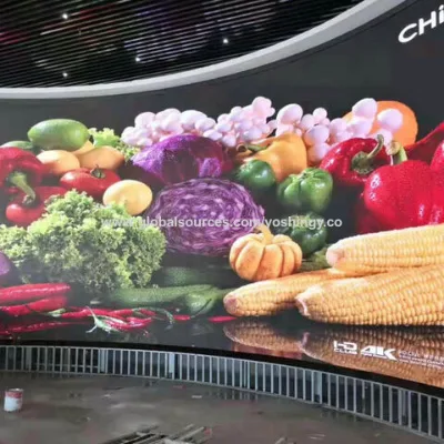 Factory promotion P1.25 P1.86 P2 P2.5 P3 P4 indoor flexible led screen led display for fixed installation
