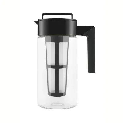 CHL Customized 1300ml Portable Commercial 1 Gallon Glass Plastic Cold Brew Iced Drip Coffee Maker for Drinking