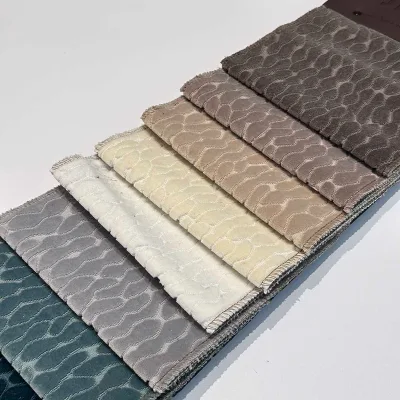 High Quality Holland Velvet Sequins Fabric Burnout Velvet Fabric