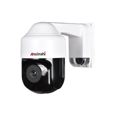 Anxinshi Brand Mini Size Thermal Security PTZ IP Camera with Accuracy of the Original Temperature Measurement Data