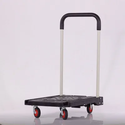 PH1009S Platform Hand Truck 80kg Capacity Lightweight Durable L495 W365 H110mm 3 Inch Casters Warehouse Office Use