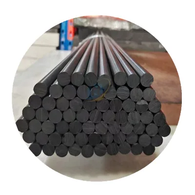 High Friction & Wear Resistance Plastic PEEK Rods for Machining Grades