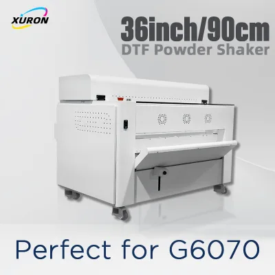 Xurong New Energy Saving 90cm/64inch Industrial DTF Shaker Smoke Purification Stable G6070 Professional Production DTF Printer