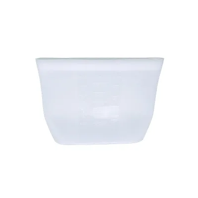 Airtight Leak-proof BPA Free Reusable Silicone Food Storage Bags & Containers Microwave Safe