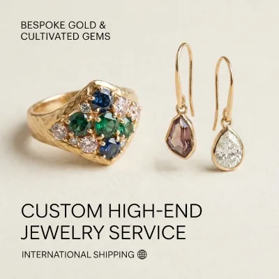 Low Moq Support Personal Design Powerful Factory 925 Silver Custom Fine Jewelry Manufacturer Oem Odm 14k 18k Gold Plated