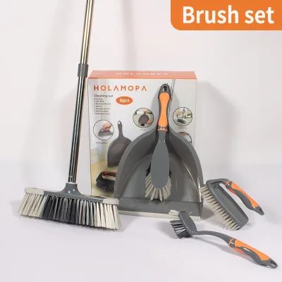 Hot Sale 5Pcs Multi Cleaning Brush Set Durable Nylon Bristle Hand Held Scrub Tools for Kitchen Bath Car Interior Detail Washing