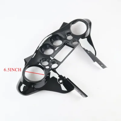 Vivid Black Double DIN for 1998-2013 Harley Davidson Motorcycle Inner Fairing Kit