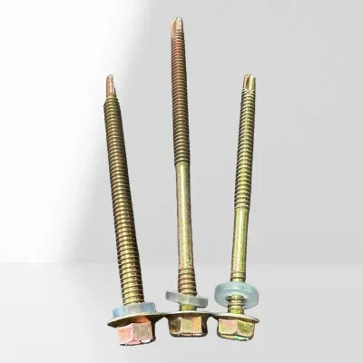 Steel Hexagon Flange Toothed Cross Screw Socket Zinc-Finished Hexagonal Padded Bolt for Heavy Industry Metric Measurement System
