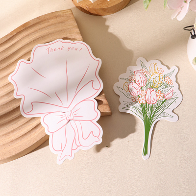 Bright Flower Greeting Card Personalized Funny Birthday Cards Handmade Birthday Gift Card