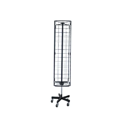 Sunglasses Rotating Countertop Display 4 Sides Eyewear Wire Rack Display Metal Pop Stand Display Rack