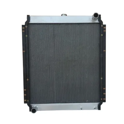 Chechi Construction Machinery Aluminum Core Radiator for KOMATSU EXCAVATOR PC200-7/PC220-7 OEM 20Y-03-31111 Black