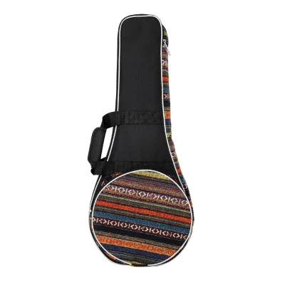 Factory Inventory Low Price Mandolin Instrument Carrying Case Oxford Fabric Knitting Mandolin Bag