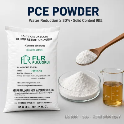 Florey FRPD-18 Slump Retention Type PCE Powder Polycarboxylate Superplasticizer Bridge Tunnel Airport Construction