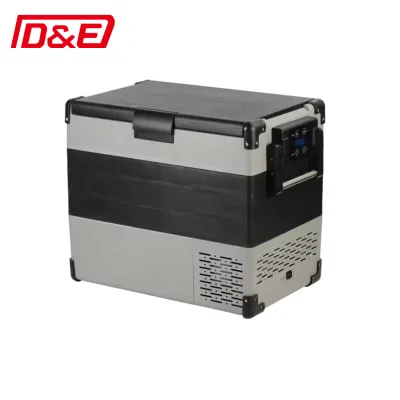 Portable Car Truck Refrigerator Fridge Freezer Cooler Beverage 12V 24V 42L Food Home Picnic Travel for Truck Caravan Camping