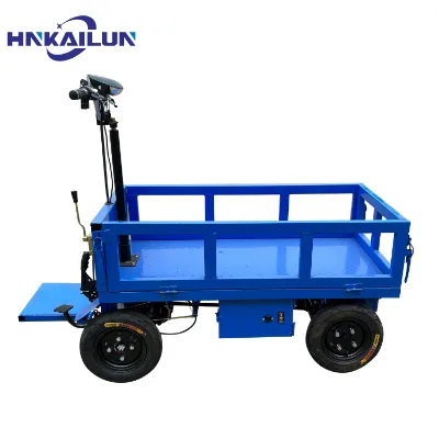 2 Ton Electric Motorized Transfer Trolley New Condition Flatbed Cart for Steel & Farm Industries Made in China