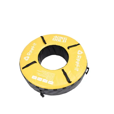 Hercules Fitness Training Tire Gym Tyres-Explosive Force & Flip Feature Artificial Leather