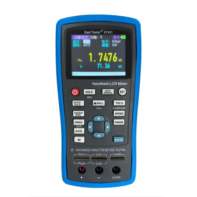 EastTester ET432 Handheld LCR Meter 0.2% Accuracy IP67 Protection USB/SCPI Interfaces 1 Year Warranty Customized OEM Support