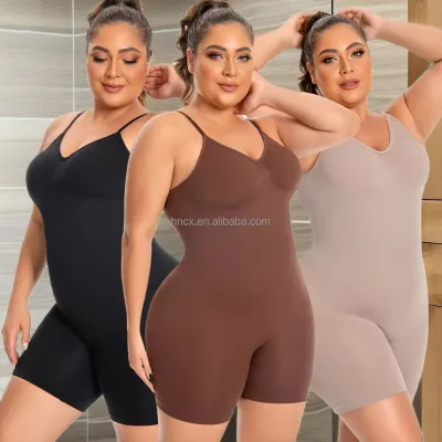 High-Compression Nylon Seamless Shapewear Tights Body Sculpting for Women Low Backs and Plus Sizes for Teenagers