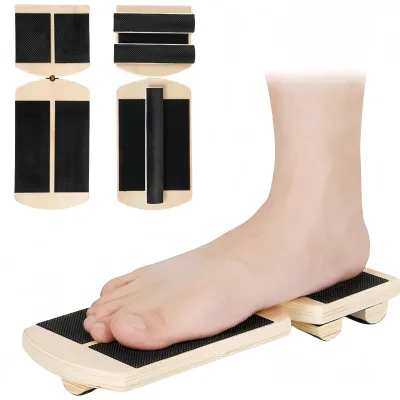 Custom Single Leg Slant Board Wholesale Trainer Foot Strengthener with Pilates Yoga Exercise Stability Function for Body