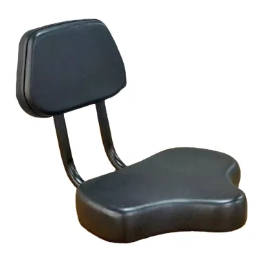 Bike Seat with Backrest Saddle Bicycle Tricycle Seat Cushion with Back Rest Support Comfortable Wider