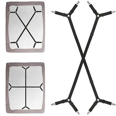 Customization Label 4 Sides Bed Sheet Holder Clips Quilt Holder Household Quilt Cover Bed Sheet for Twin king Mattress