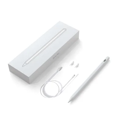 Capacitive Active Stylus Pen Palm Rejection Tilt Function Additional Magnet Applicable to I PAD Above 2018 Devices