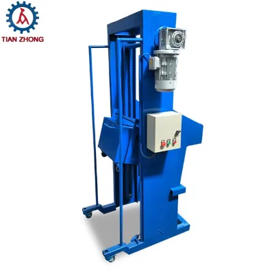 Factory Stainless Steel Garbage Bin Lifter  Garbage Bin Lifting and Dumping Machine