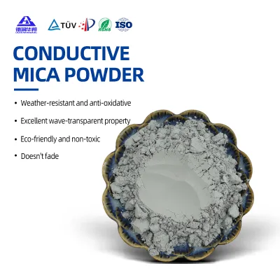 Shielding Conductive Mica Powder for 5G Cabinet Surface Protective Paint