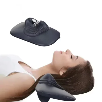 High Quality Neck Shoulder Relax Massager Therapy Neck Support Pillow Pain Relief Neck Stretcher Pillow Cervical Traction Device