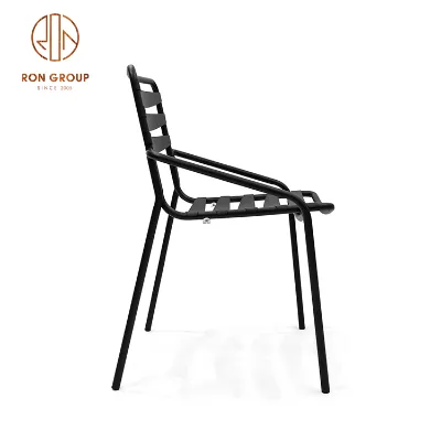 Cheap price Metal dining table and chairs set for Restaurant hotel coffee fast food shop garden chairs dining chairs