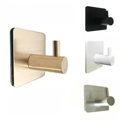 K2041 Waterproof Double Sided Wall Adhesive Hooks Oil-Proof Heavy-Duty Strong Hangers Wholesale