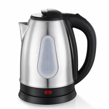 Electric kettle with water visual window