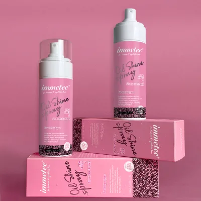 OEM/ODM Hair Spray Organic Tea Oil Nourishing Long Lasting Hydration Anti Frizz Oil Sheen Leave-In Hair Conditioner Spray