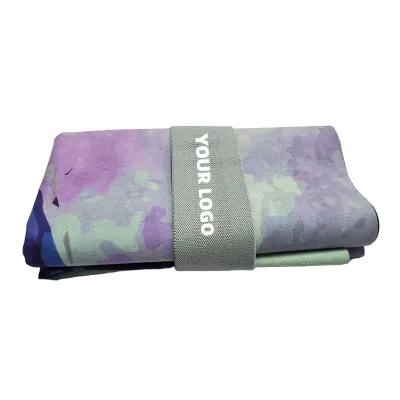 Natural Carry Microfibre Rubber Base Travel Yoga Mat