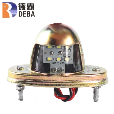 QL-6001 24V Metal Universal LED License Plate Light Number Plate Light for the Big Rig Truck Trailer