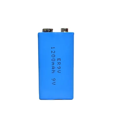 9V 1200mAh ER9V Lithium Battery (Li-SOCl2)