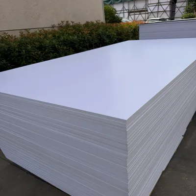White PVC Foam Board 3mm-20mm Waterproof Rigid Expanded Sheet for Signage Printing Display / Sintra / Foamex