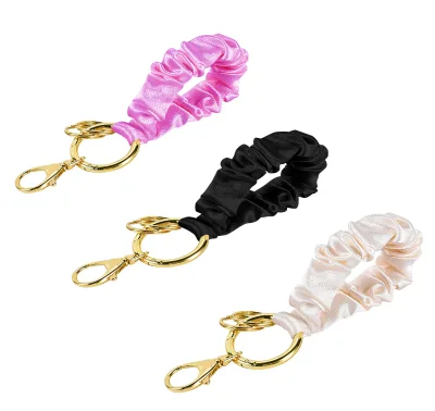 Bag Charms for Handbags Cute Cherry Bag Charm Cherry Keychain for Purse Beaded Wristlet Keychain Jewelry Gifts