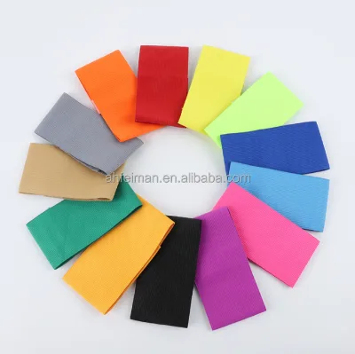 Adults Children's Football Captain's Team-Division Sports Armband Customer's Logo Eco-Friendly Nylon Elastic Breathable Velcro