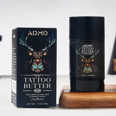 Wholesale Moisturizing Soothing Healing Color Enhance Tattoo Cream Tattoo Butter Stick Tattoo Aftercare Balm