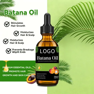 Manufacturer Wholesale Organic Batana Oil Serum Moisturizing Leave-In Hair Essential Oil for Anti-Hair Loss Unisex Hair Oil