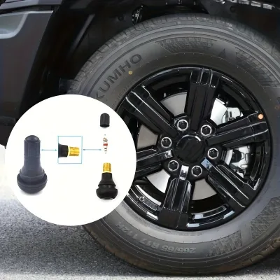 Factory Universal Tr413 Tr414 Needle Rubber Valve Core Tubeless Tire Valve Stem for Truck and Bus Wheel
