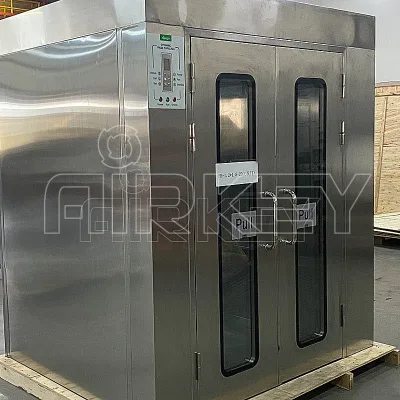 Mobile Portable SS304 Laminar Flow Modular Clean Room HEPA Filter Dynamic Pass Box